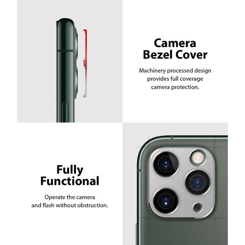 RINGKE CAMERA STYLING IPHONE 11 PRO SILVER na Arena.pl