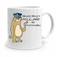 Kubek Dla Policjanta Policjantki Najszybszy Z Nadrukiem Ze Zdjęciem