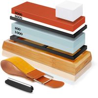 KAMIENIE DO OSTRZENIA NOŻY KAMIEŃ WODNY OSTRZAŁKA OSEŁKA DWUSTRONNA ZESTAW