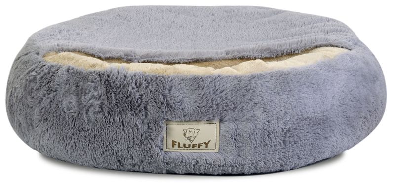 Legowisko Dla Psa Fluffy 70 Cm Jasnoszare zdjęcie 6
