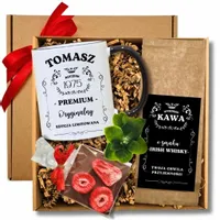PERSONALIZOWANY ZESTAW prezent dla faceta taty mężczyzny na 15-99 urodziny