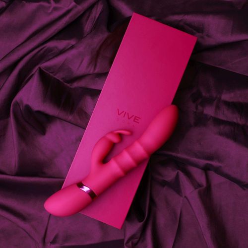 stimulating rings, vibrating g-spot rabbit - pink na Arena.pl