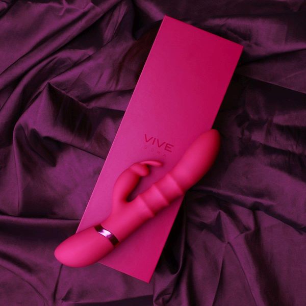 Stimulating Rings, Vibrating G-Spot Rabbit - Pink zdjęcie 10