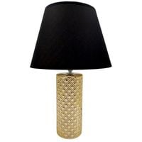 LAMPKA NOCNA ZŁOTA NOWOCZESNA LAMPKA STOŁOWA GLAMOUR LAMPA BIURKOWA