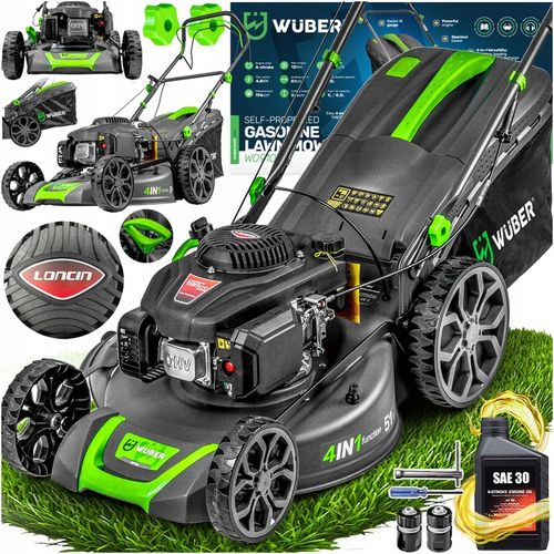 KOSIARKA SPALINOWA DO TRAWY Z NAPĘDEM MOCNA SILNIK LONCIN NAPĘD WUBER na Arena.pl