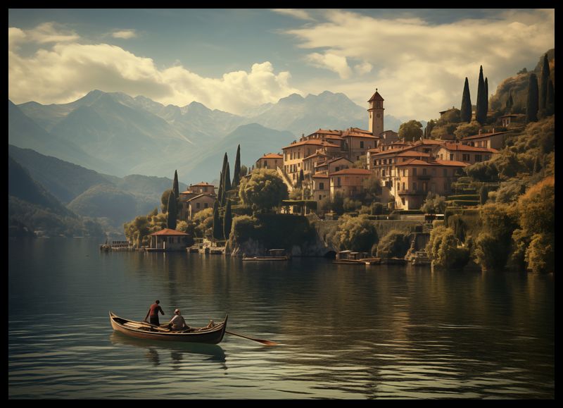 Plakat 70x50cm Spokojna Nostalgia zdjęcie 2