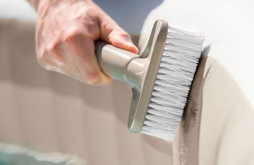 Zestaw czyszczący do basenów Spa Intex #28004 siatka szczotka gąbka na Arena.pl