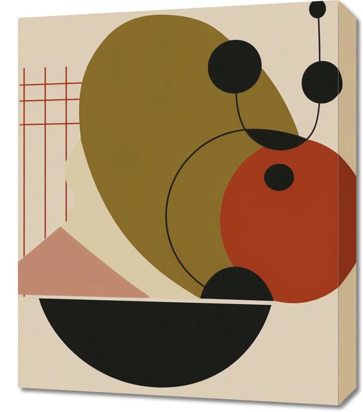 Obraz 50x60cm Geometryczny Balans zdjęcie 1