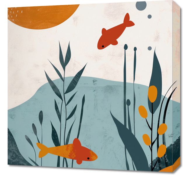 Obraz 60x60cm Podwodny Świat zdjęcie 1