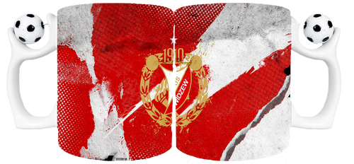 Kubek z piłką dla Fana Widzew Łódź na Arena.pl