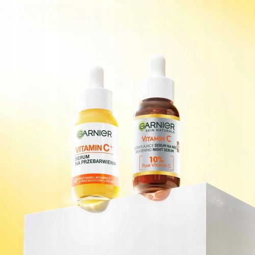 Garnier Vitamin C+ Serum Do Twarzy Kwas Salicylowy+Niacynamid+Melasyl 30 ml na Arena.pl