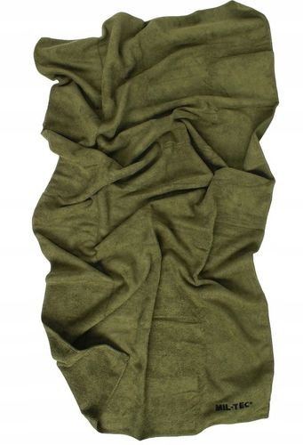 Ręcznik szybkoschnący wojskowy Mil-Tec Olive mikrofibra 60 x 120 cm na Arena.pl