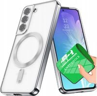 ETUI i FOLIA CERAMICZNA do SAMSUNG GALAXY S21 5G case do MagSafe / CZARNY