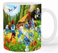Kubek ceramiczny Smerfy - The Smurfs