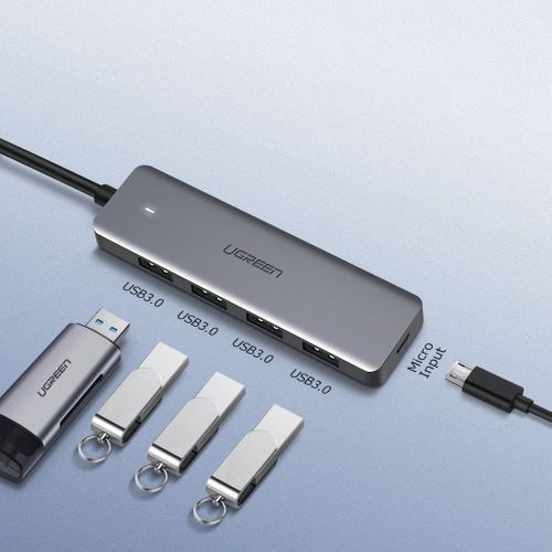 Adapter 4W1 Ugreen Hub Usb-C Do 4X Usb 3.0 + Micro Usb na Arena.pl