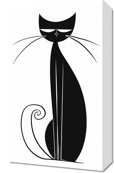 Obraz 30x50cm Czerń Kocicy zdjęcie 1