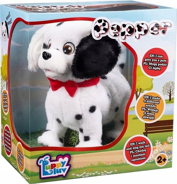 Puppy Luv Interaktywny Piesek Dalmatyńczyk Pepper DKO0865 zdjęcie 1