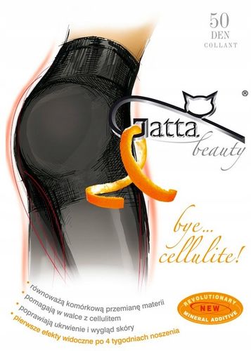 RAJSTOPY GATTA BYE CELLULITE 50 DEN 5-XL NERO na Arena.pl