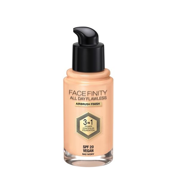 MAX FACTOR FACE FINITY 3W1 VEGAN SPF20 N42 zdjęcie 5