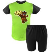 Krótka Piżama dziecięca FNAF (Five Nights at Freddy's)