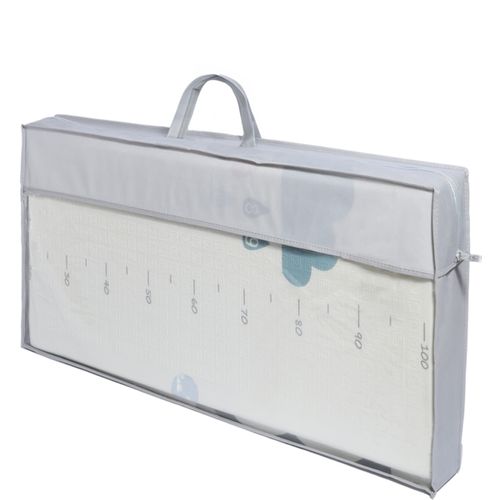 Dwustronna edukacyjna piankowa mata dziecięca XXL 180x200 cm - pingwinek na Arena.pl