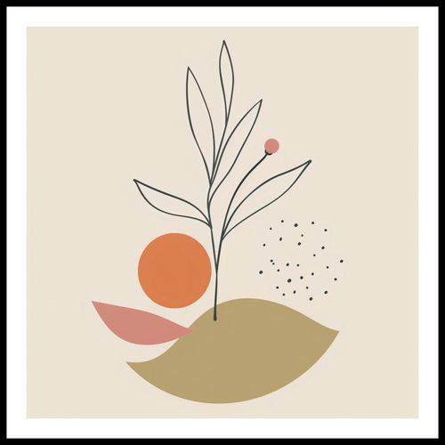 Plakat 60x60cm Subtelna Naturaleza na Arena.pl
