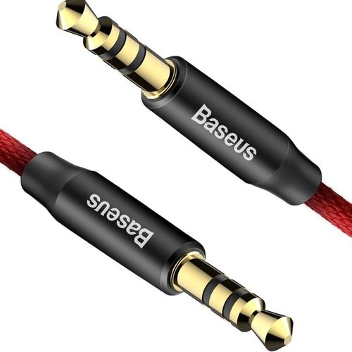 BASEUS M30 AUX CABLE 50CM RED/BLACK na Arena.pl