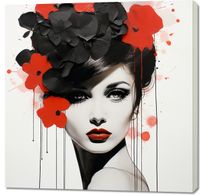 Obraz 100x100cm Kwiatowa Pasja