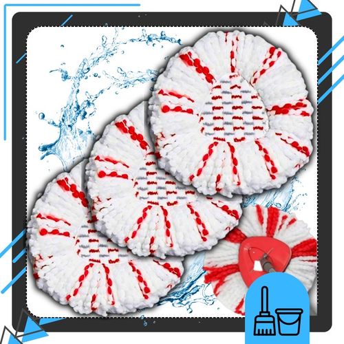 3x WKŁAD NAKŁADKA DO MOPA OBROTOWEGO VILEDA TURBO NOWY MODEL MOPOWANIE na Arena.pl