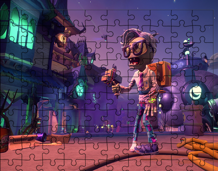 Puzzle Plants vs Zombie zdjęcie 1