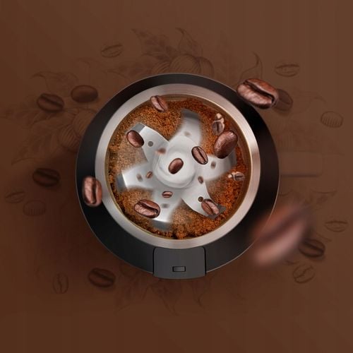 MŁYNEK ELEKTRYCZNY AIGOSTAR DO KAWY DO ZIAREN ZIÓŁ ORZECHÓW 200W na Arena.pl