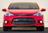 Kia Forte 5 - Chromowane Listwy Grill Chrom Atrapy Zderzaka Tuning