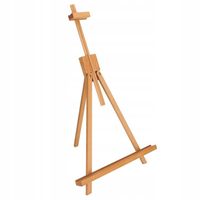 Sztaluga Drewniana Malarska Stołowa Dla Dzieci I Dorosłych 45-76cm Składana