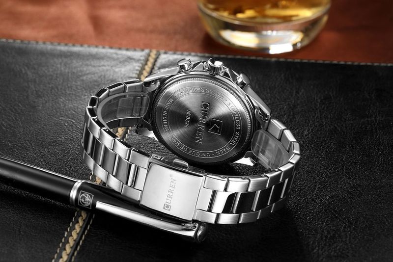 ZEGAREK MĘSKI CURREN 8325 (zc021a) - CHRONOGRAF zdjęcie 5