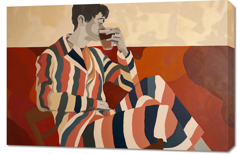 Obraz 90x60cm Przerwa Aby Odetchnąć zdjęcie 1