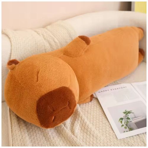 KAPIBARA WAŁEK 50CM PLUSZAK ZABAWKA MASKOTKA PLUSZOWA PRZYTULANKA MIĘKKA na Arena.pl