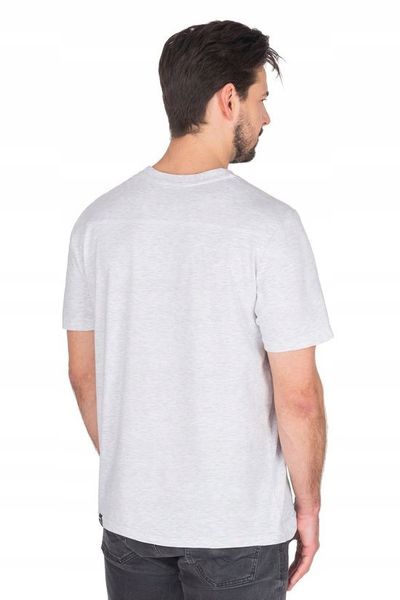T-shirt męski szary Sajmon Rozmiar - M zdjęcie 2