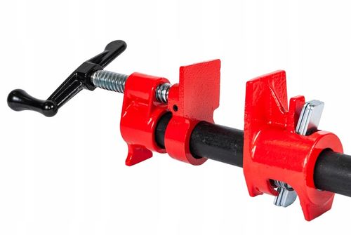 4x ŚCISK STOLARSKI RUROWY BEZKOŃCOWY NA RURĘ 3/4" ZACISK MONTAŻOWY IMADŁO na Arena.pl