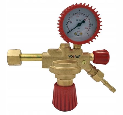 REDUKTOR BUTLOWY GAZU LPG PROPAN-BUTAN Z MANOMETREM REDUKCJA PALNIK GAZOWY na Arena.pl