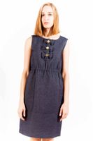 LOVE MOSCHINO KRÓTKA SUKIENKA DAMSKA NIEBIESKA 42