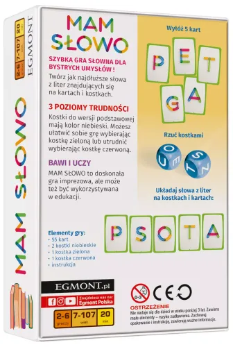 Dynamiczna gra dla dzieci na kreatywność słownictwo i refleks - Mam Słowo na Arena.pl