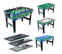 MULTI STÓŁ DO GIER 12w1 PIŁKARZYKI PING PONG