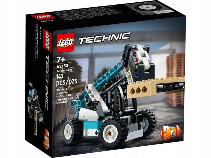 LEGO TECHNIC 42133 ŁADOWARKA TELESKOPOWA zestaw klocków dla dzieci +7 lat zdjęcie 3
