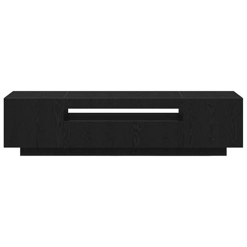 Szafka pod telewizor Ze LED Lights Czarny 160 x 35 x 40 cm na Arena.pl