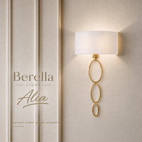 Kinkiet Berella Light Alia WH/GD BL5400