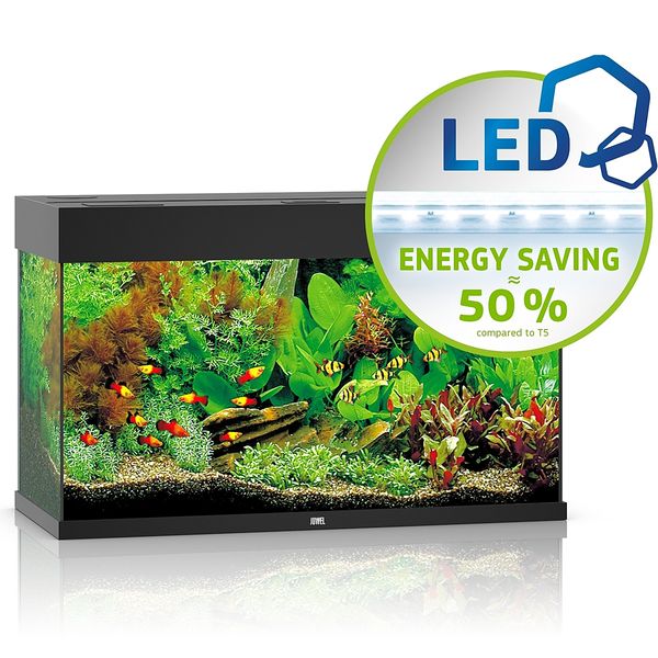 JUWEL Rio 125 LED czarny - akwarium zdjęcie 1
