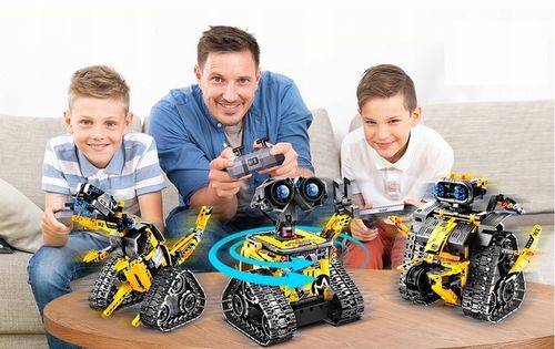 PROGRAMOWALNY ROBOT ZESTAW KONSTRUKCYJNY APP I PILOT KONTROLA na Arena.pl