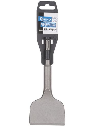 DŁUTO WYGIĘTE SDS-PLUS PŁASKIE SZEROKIE 75x165 MM DO BETONU na Arena.pl