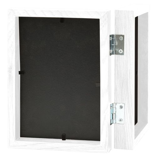 Dwudzielna ramka na zdjęcia, biała, 2 x (10x15 cm) na Arena.pl