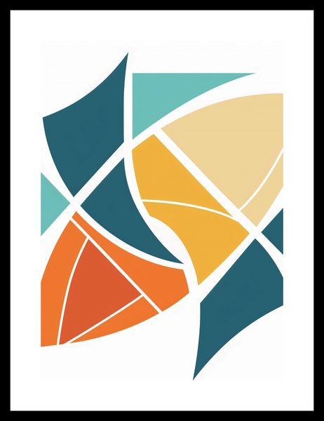 Plakat 50x70cm Geometria Wiatru zdjęcie 3